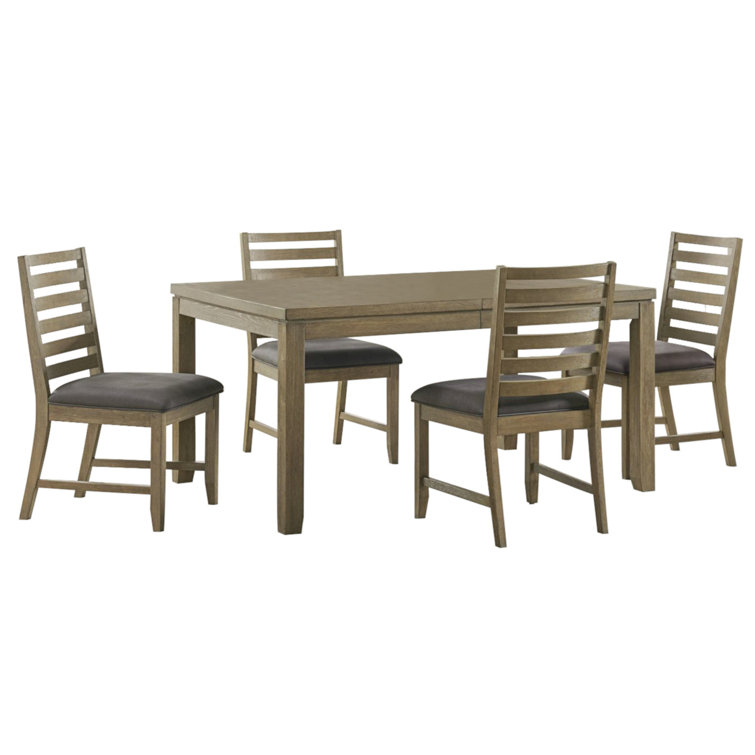 Ridgley extendable acacia solid wood dining table best sale gracie oaks